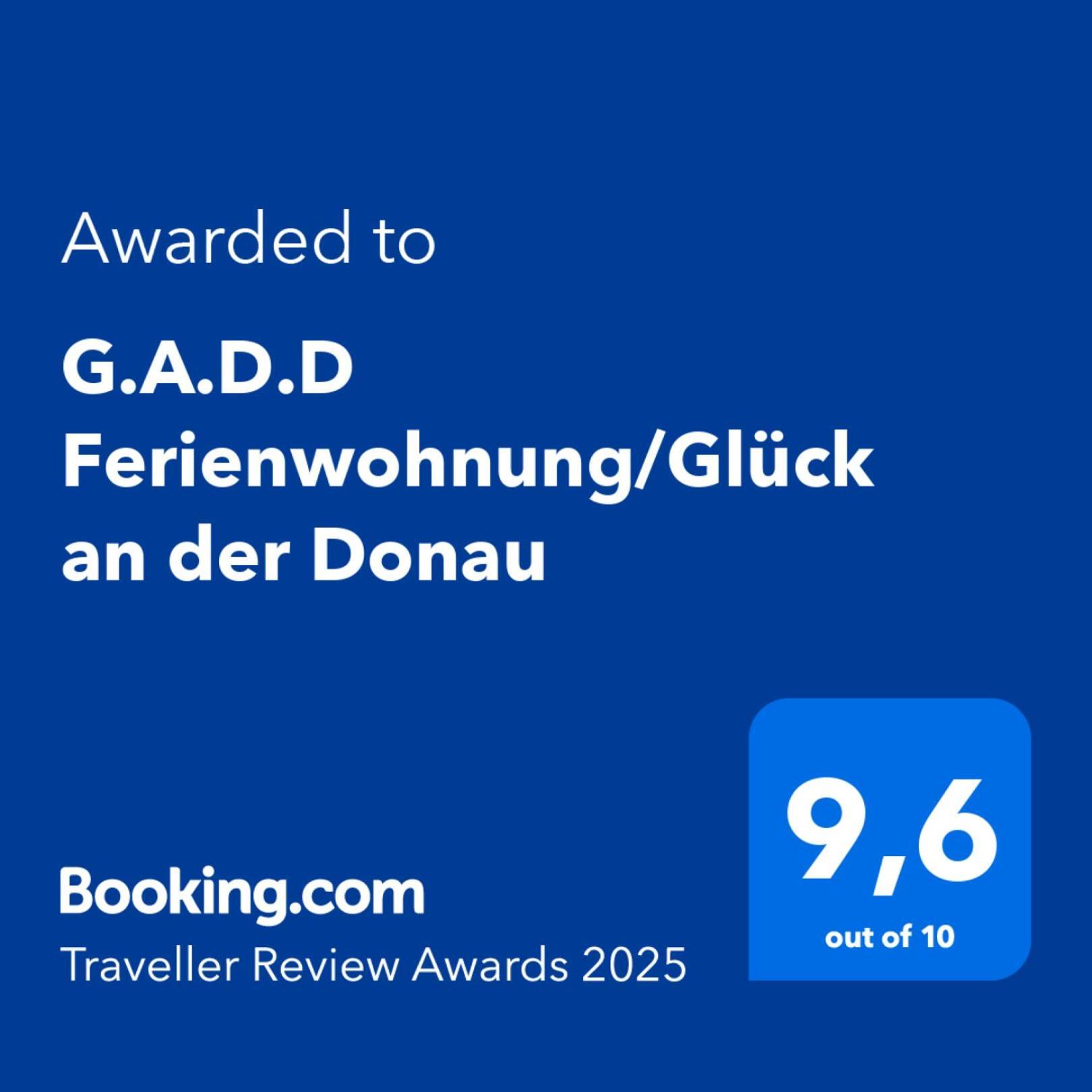 G.A.D.D Ferienwohnung/Glueck An Der Donau Straubing Exteriér fotografie